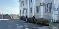 Субботник по уборке территории суда и близлежащей территории - Балтасинский районный суд